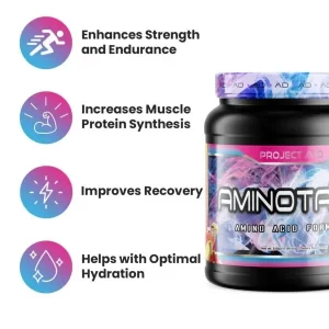 PROJECT AD Aminotaur Essential Amino Acid Formula 30 Servings - Image 4