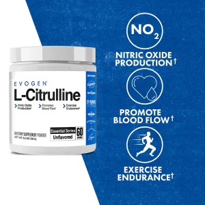 EVOGEN L-Citrulline Powder Unflavored 60 Servings - Image 3
