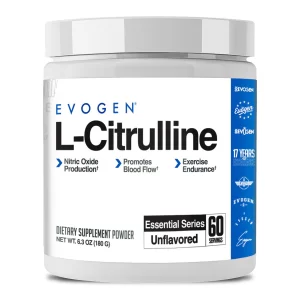 EVOGEN L-Citrulline Powder Unflavored 60 Servings - Image 1