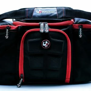 Shadow Gym Bag/ Black and Red - Image 6