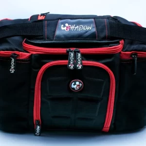 Shadow Gym Bag/ Black and Red - Image 3