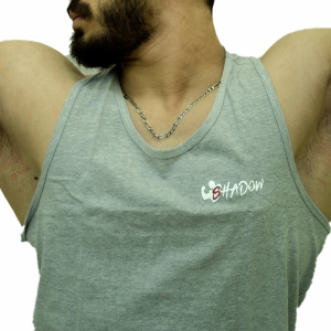 Shadow Sando Shirt Grey - Image 3