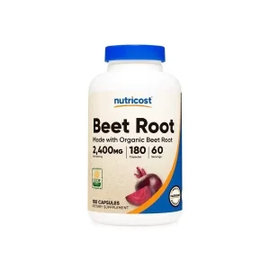 Nutricost Made With Organic Beet Root Capsules - Image 1