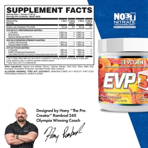 EVOGEN EVP 3D - Non-Stim Pre-Workout - Image 17