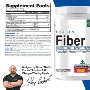 EVOGEN Fiber - Premium Fiber Support Powder - Image 6