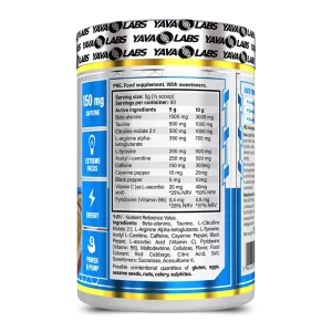 Yava Labs Pre Workout 300g - Image 4
